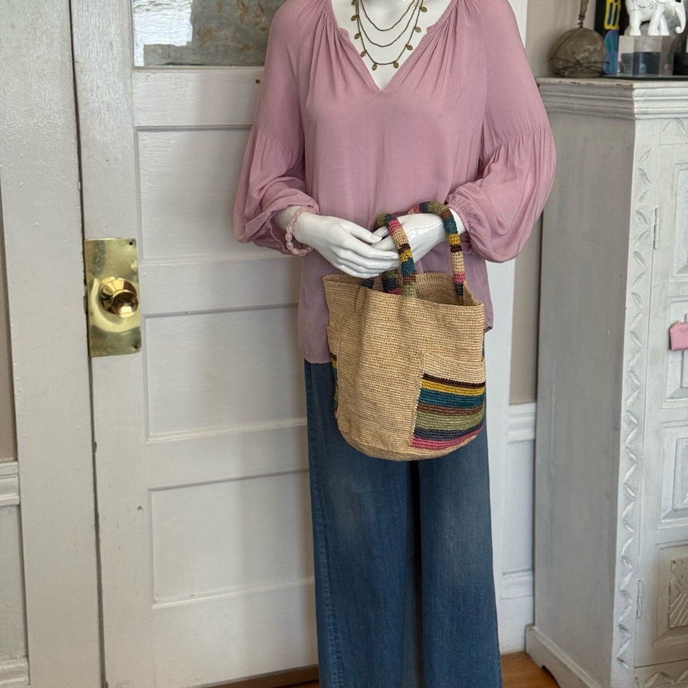 VELVET by Graham & Spencer Dusty Pink Top Size Medium